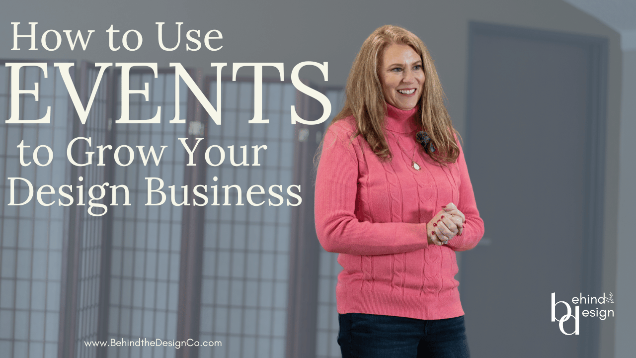 How to Use Events to Grow Your Design Business